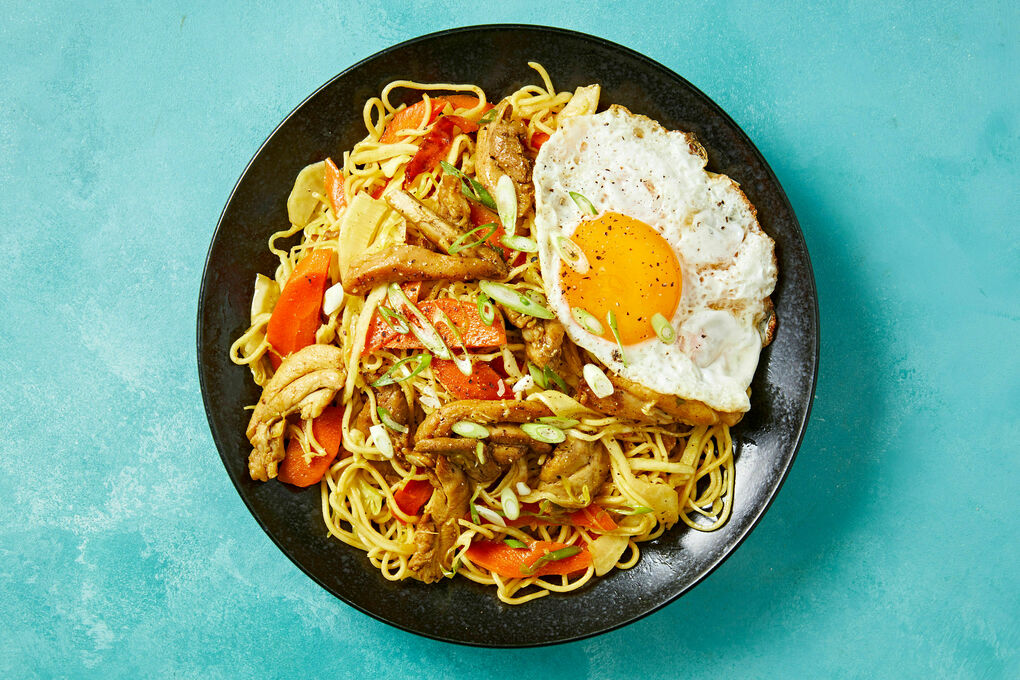 Singapore Chicken Noodles